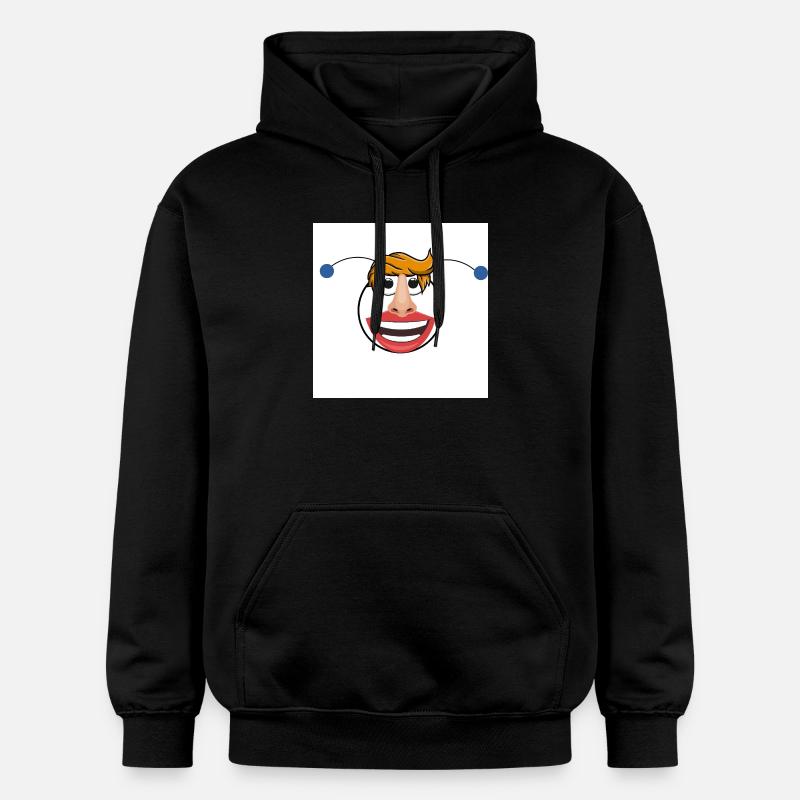 Le drôle de gars - Sweat à capuche Softstyle® Gildan Unisexe - noir