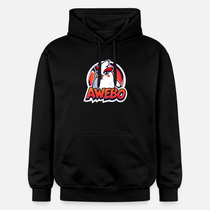 Awebo - Sweat à capuche Softstyle® Gildan Unisexe - noir