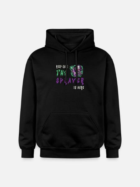 Keep Calm – The Sprayer - Gildan Unisex Softstyle® Midweight Hoodie - black