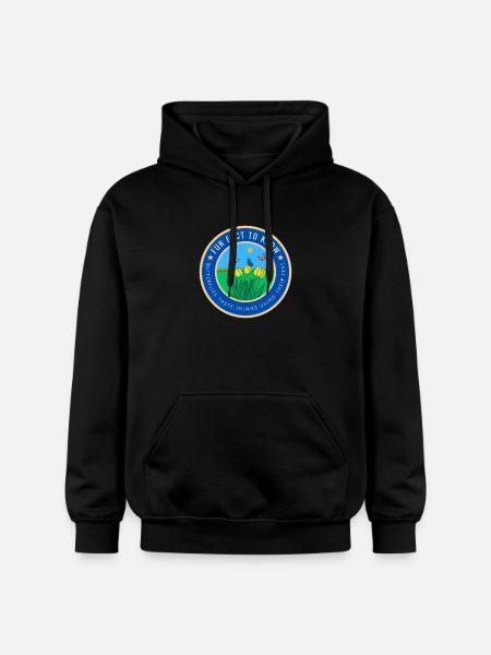 Butterflies taste things using their feet - Gildan Unisex Softstyle® Midweight Hoodie - black