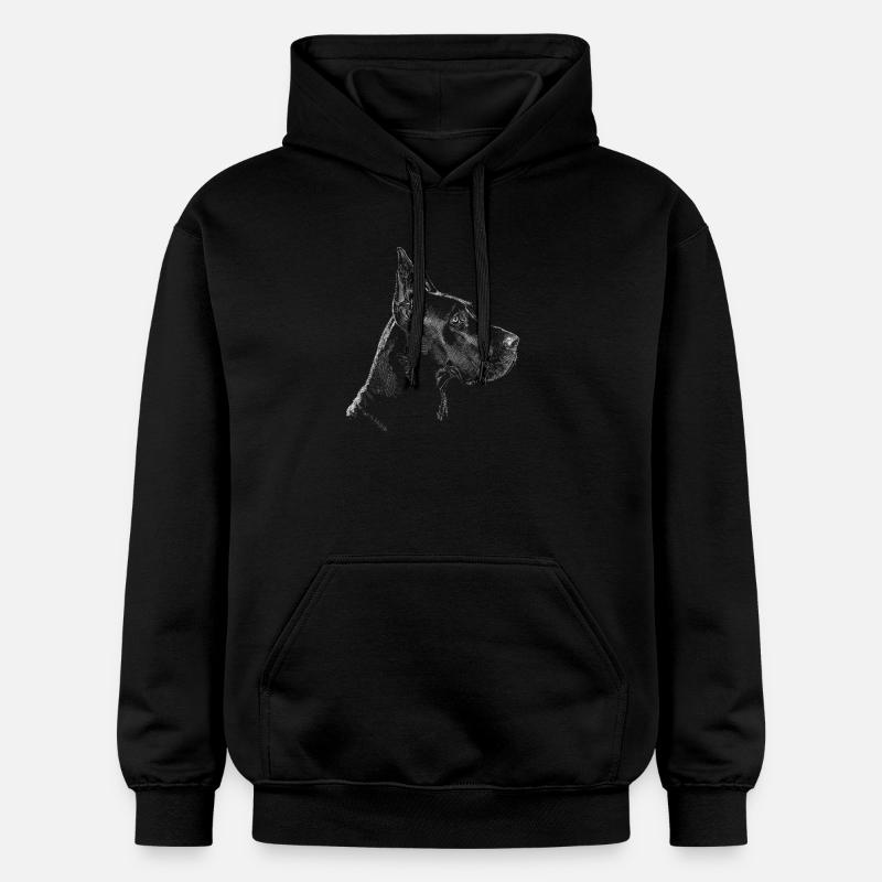 Mâtin - Sweat à capuche Softstyle® Gildan Unisexe - noir