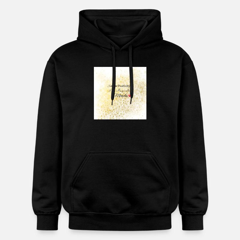 Vous êtes un aimant ! - Sweat à capuche Softstyle® Gildan Unisexe - noir