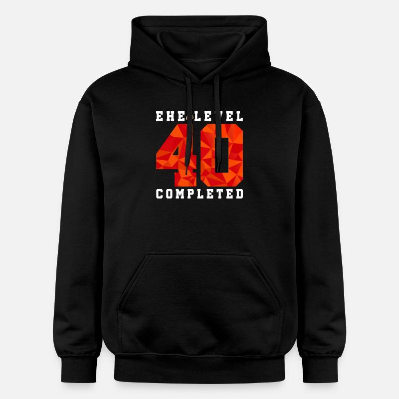 40e anniversaire de mariage - Sweat à capuche Softstyle® Gildan Unisexe - noir