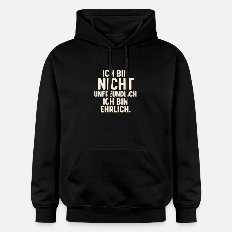 Honnête Hostile - Brillant - Sweat à capuche Softstyle® Gildan Unisexe - noir