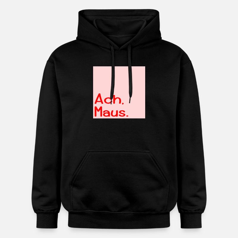 Surnom d'Oh Mouse - Sweat à capuche Softstyle® Gildan Unisexe - noir