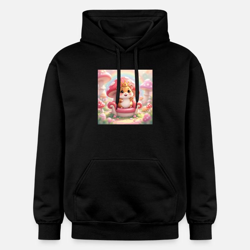 Royal Hamster - Sweat à capuche Softstyle® Gildan Unisexe - noir