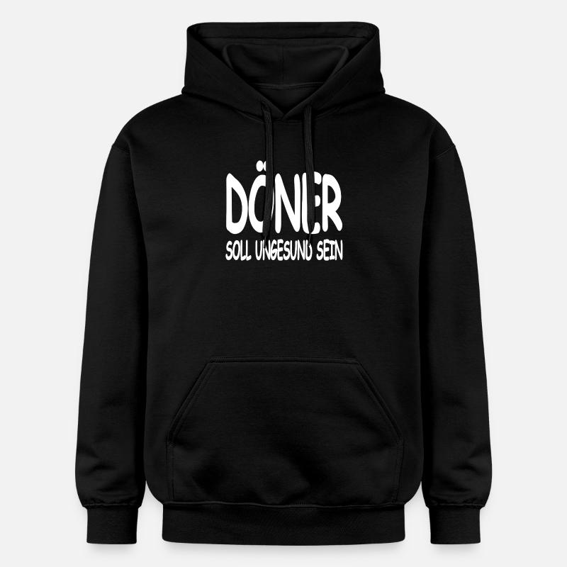 Kebab - Sweat à capuche Softstyle® Gildan Unisexe - noir