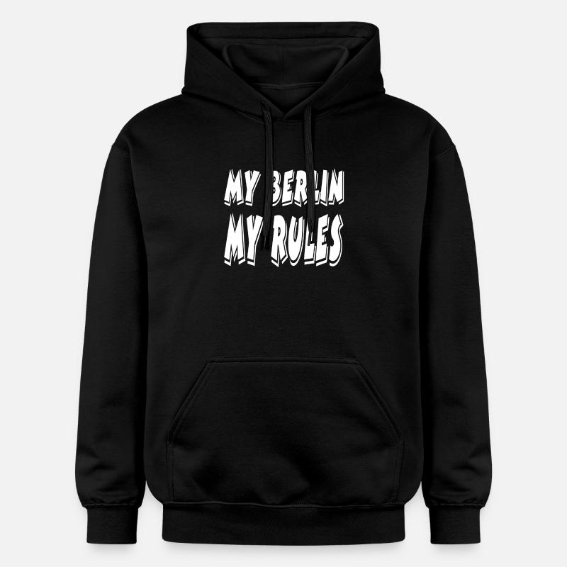 Berlin - Sweat à capuche Softstyle® Gildan Unisexe - noir