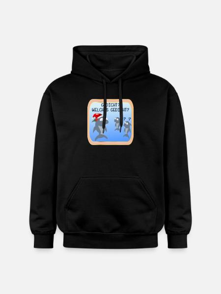 WEIHNACHTEN TRADITION WEIHNACHTSGEDICHTE - Gildan Unisex Softstyle® Midweight Hoodie - Schwarz