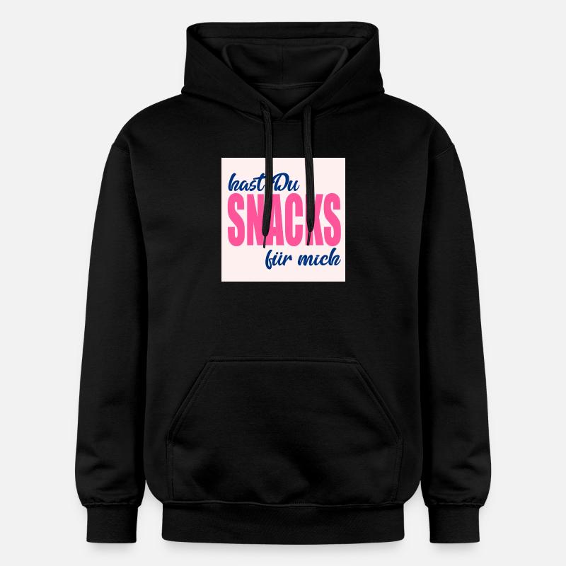 LOVE FOOD SNACKS - Sweat à capuche Softstyle® Gildan Unisexe - noir