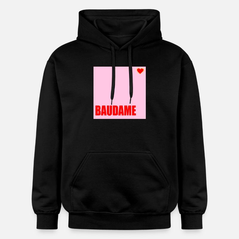 MAÎTRE D’OUVRAGE BAUDAME HAUSBAU HERZ - Sweat à capuche Softstyle® Gildan Unisexe - noir