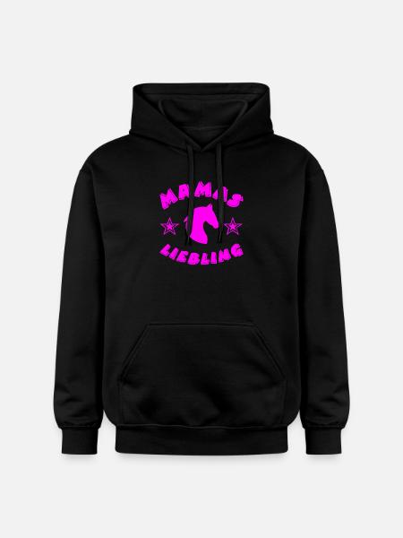 Chevaux - Sweat à capuche Softstyle® Gildan Unisexe - noir