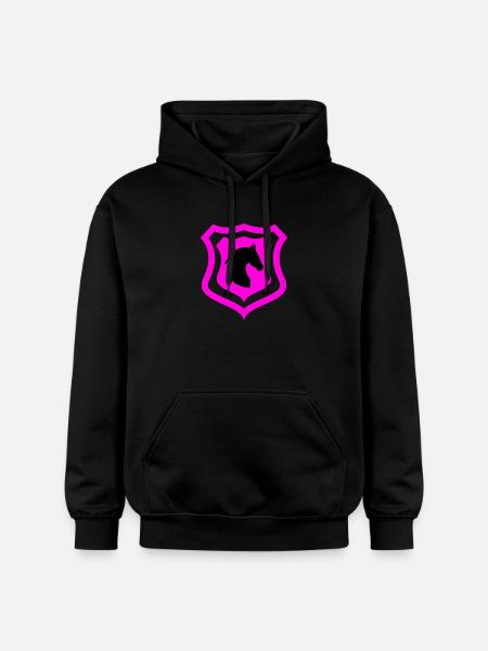 Chevaux - Sweat à capuche Softstyle® Gildan Unisexe - noir