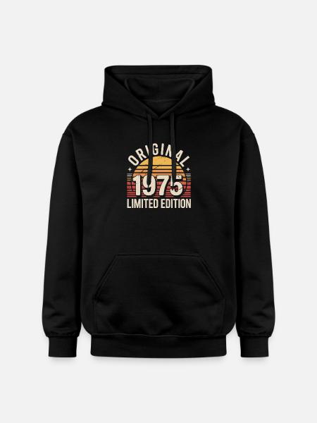 Original 1975 Édition Limitée - Sweat à capuche Softstyle® Gildan Unisexe - noir
