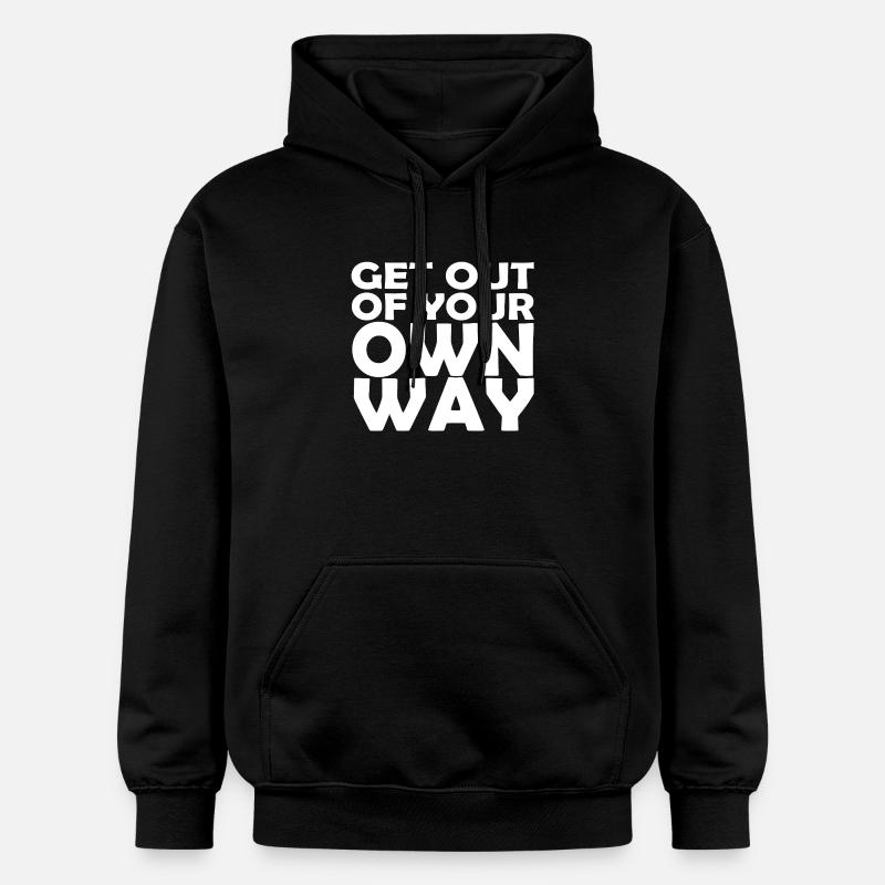 PROPRE FAÇON - Sweat à capuche Softstyle® Gildan Unisexe - noir