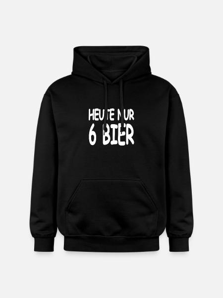 Bier - Gildan Unisex Softstyle® Midweight Hoodie - Schwarz