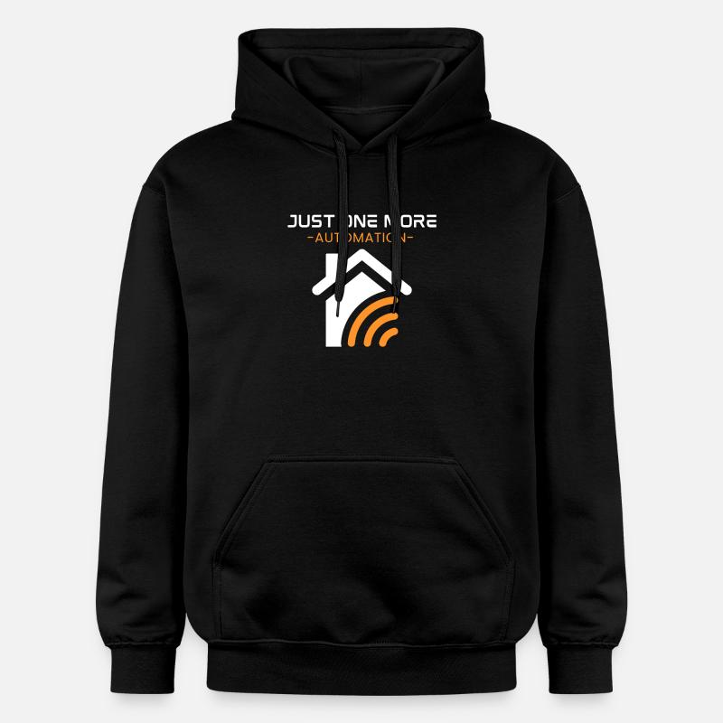 Nur noch eine Automatisierung - Gildan Unisex Softstyle® Midweight Hoodie - Schwarz