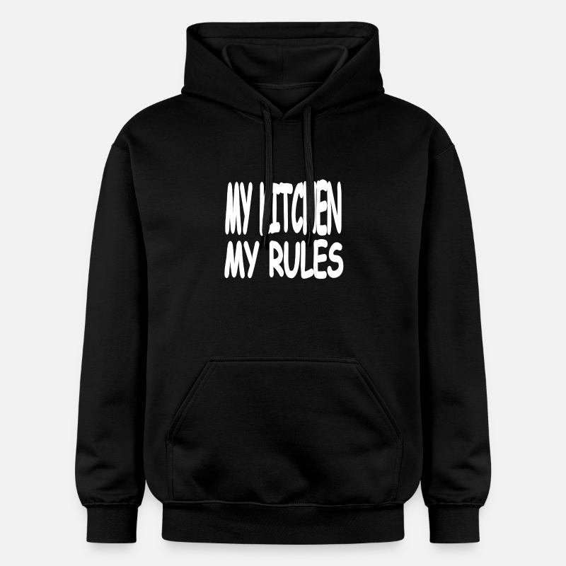 Cuisine - Sweat à capuche Softstyle® Gildan Unisexe - noir