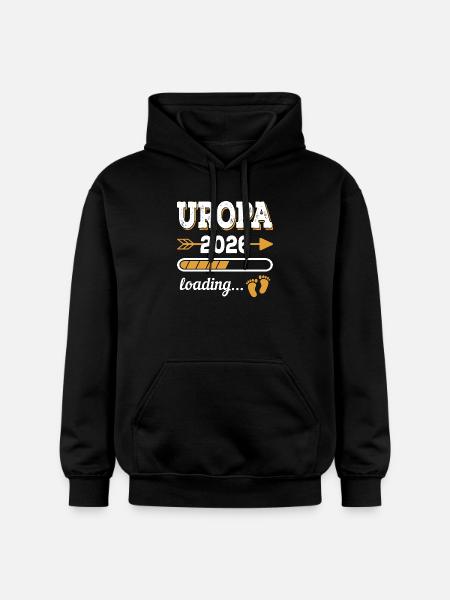 Great-Grandpa 2026 Loading Future Great-Grandfather Gift - Gildan Unisex Softstyle® Midweight Hoodie - black