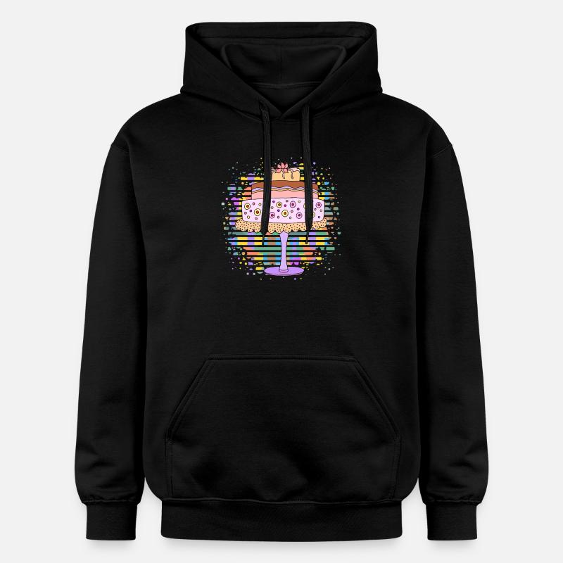 Gâteau - Sweat à capuche Softstyle® Gildan Unisexe - noir