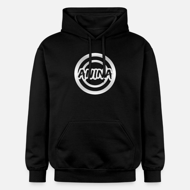 Anina en cadeau - Sweat à capuche Softstyle® Gildan Unisexe - noir