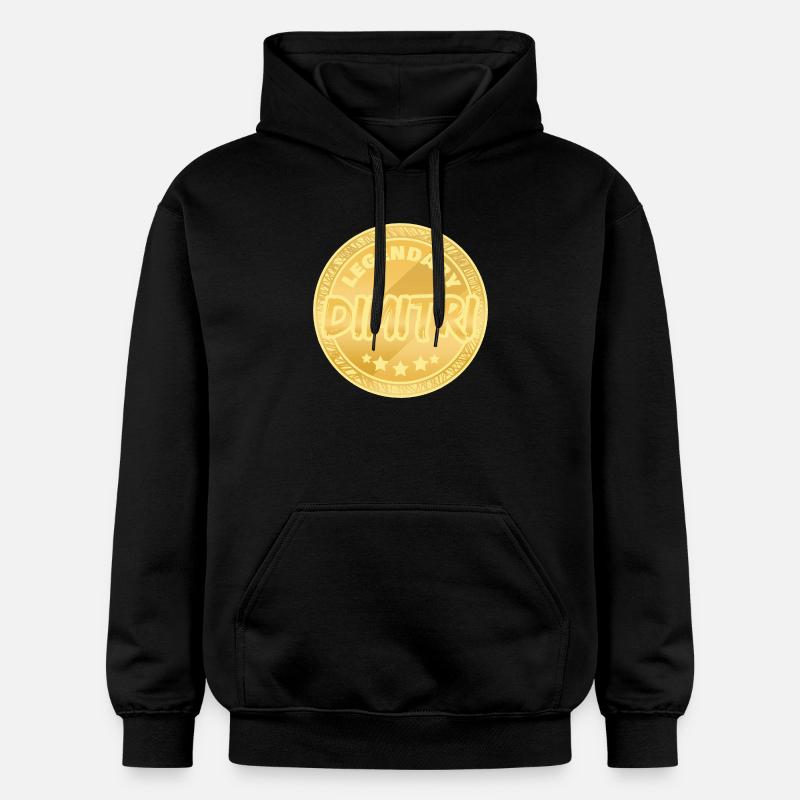 Dimitri - Sweat à capuche Softstyle® Gildan Unisexe - noir