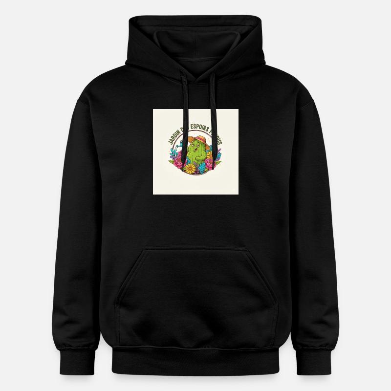 Jardin des Espoirs Perdus - Sweat à capuche Softstyle® Gildan Unisexe - noir