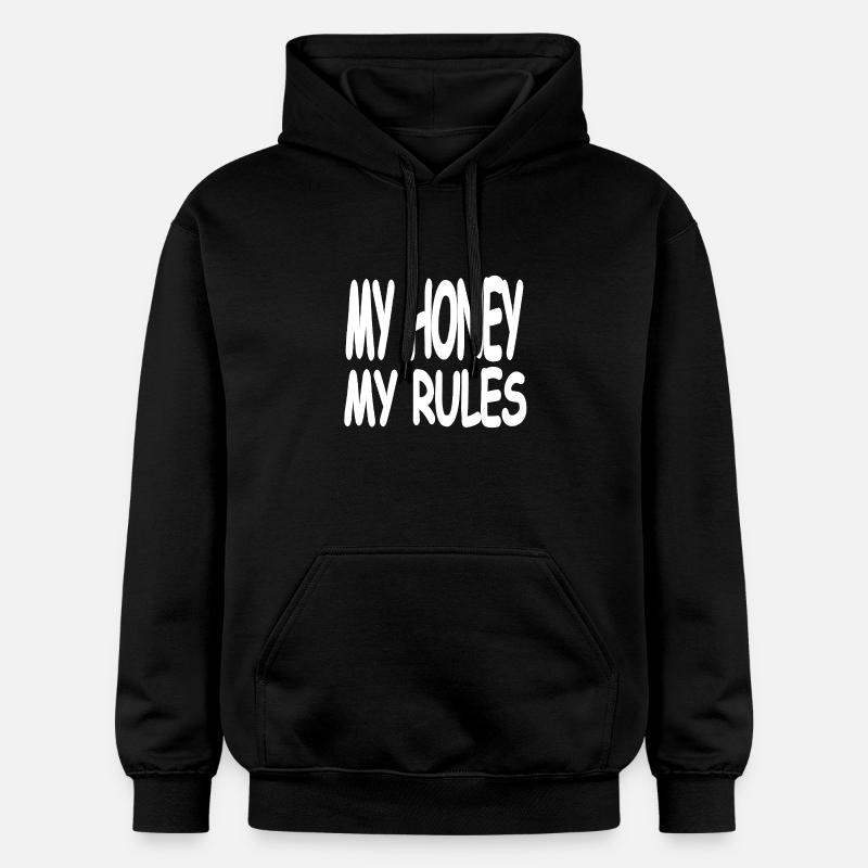 Miel - Sweat à capuche Softstyle® Gildan Unisexe - noir