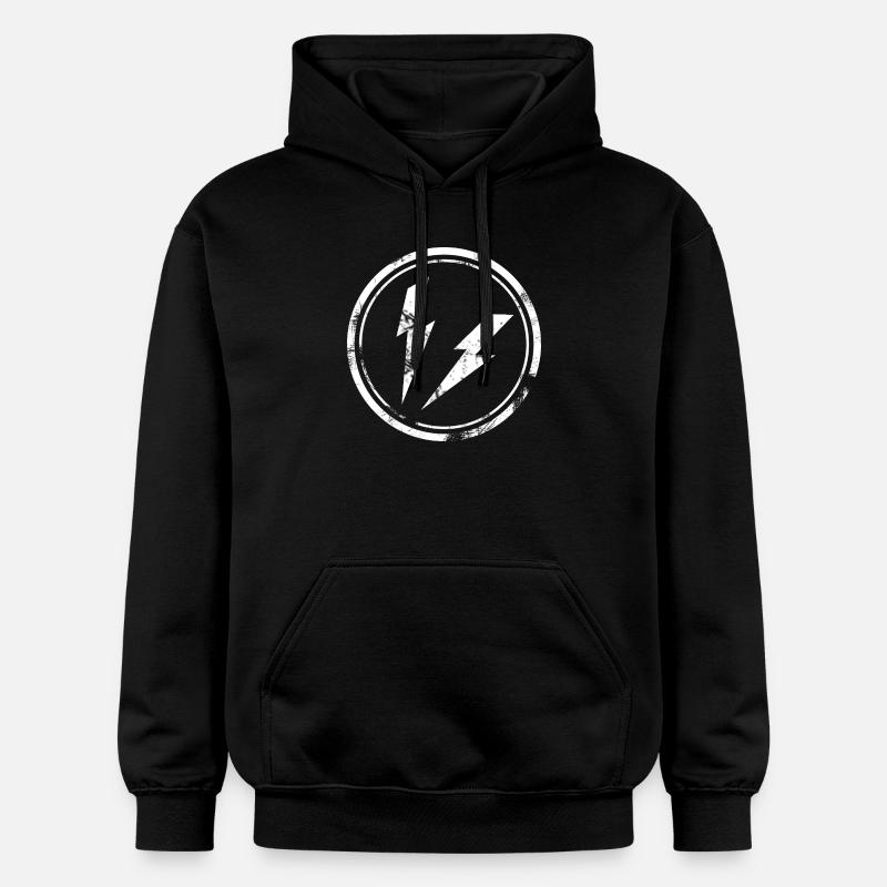 Flash - Sweat à capuche Softstyle® Gildan Unisexe - noir