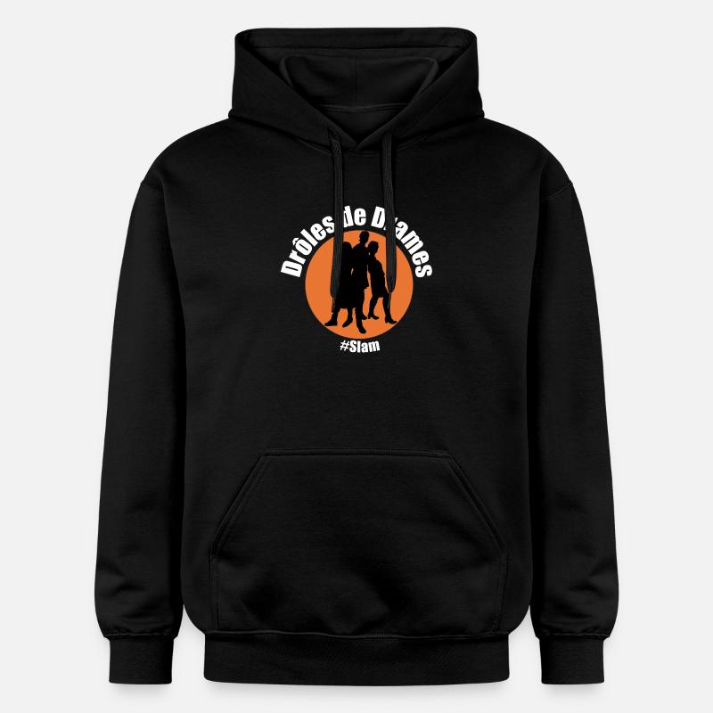 Drôle de Drames Slam - Sweat à capuche Softstyle® Gildan Unisexe - noir
