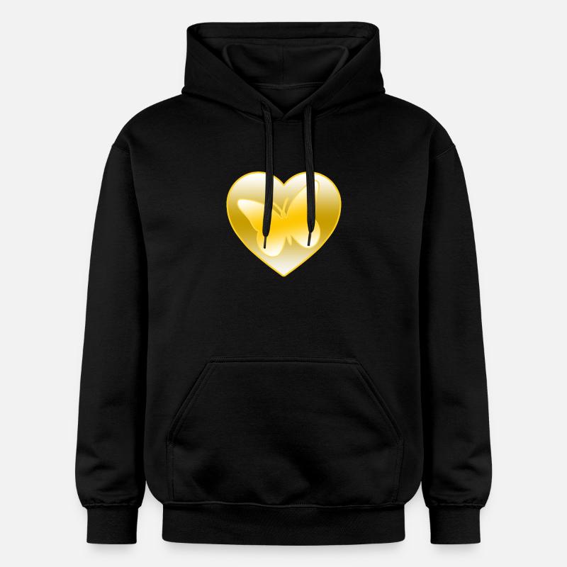 Papillons - Sweat à capuche Softstyle® Gildan Unisexe - noir