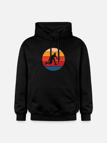 Tennis - Gildan Unisex Softstyle® Midweight Hoodie - Schwarz
