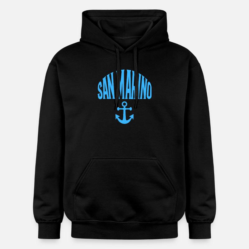 Saint-Marin - Sweat à capuche Softstyle® Gildan Unisexe - noir