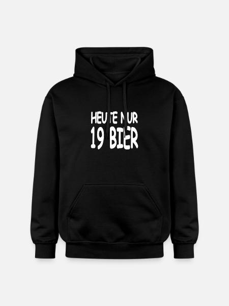 Bière - Sweat à capuche Softstyle® Gildan Unisexe - noir