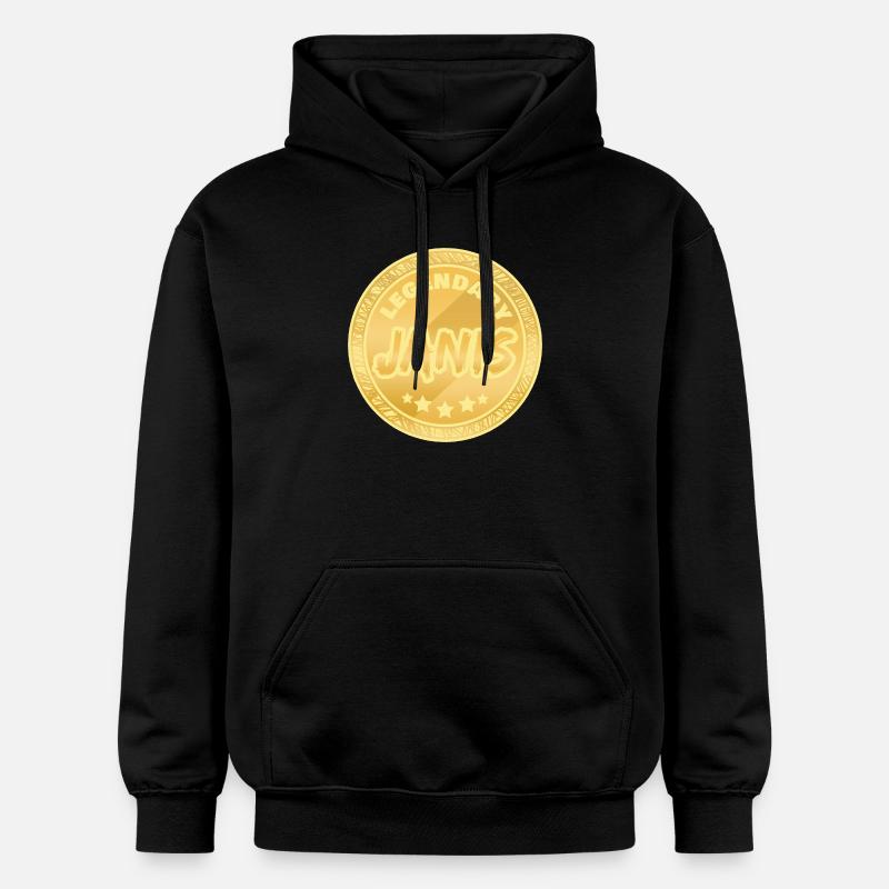 Janis comme prénom - Sweat à capuche Softstyle® Gildan Unisexe - noir