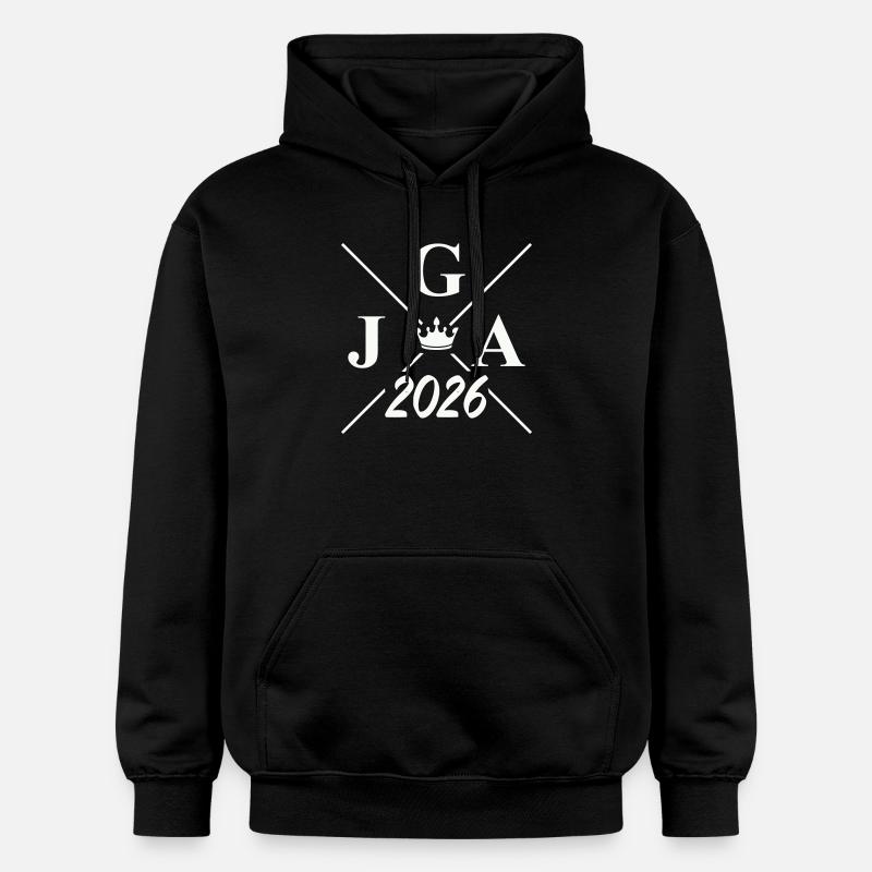 Jga 2026 Logo - Sweat à capuche Softstyle® Gildan Unisexe - noir