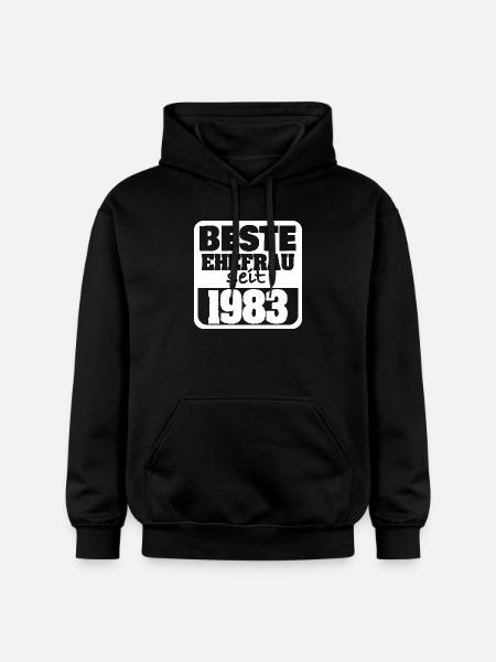 1983 - Gildan Unisex Softstyle® Midweight Hoodie - black