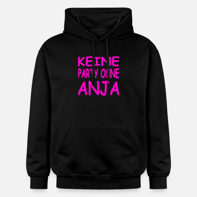 Anja - Sweat à capuche Softstyle® Gildan Unisexe - noir