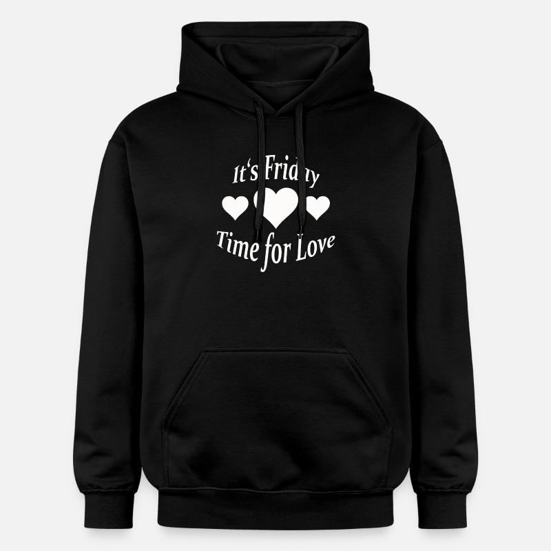 C’EST VENDREDI - Sweat à capuche Softstyle® Gildan Unisexe - noir