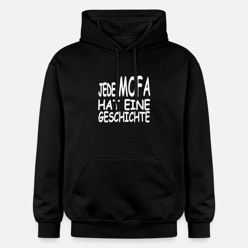 Mobylette - Sweat à capuche Softstyle® Gildan Unisexe - noir