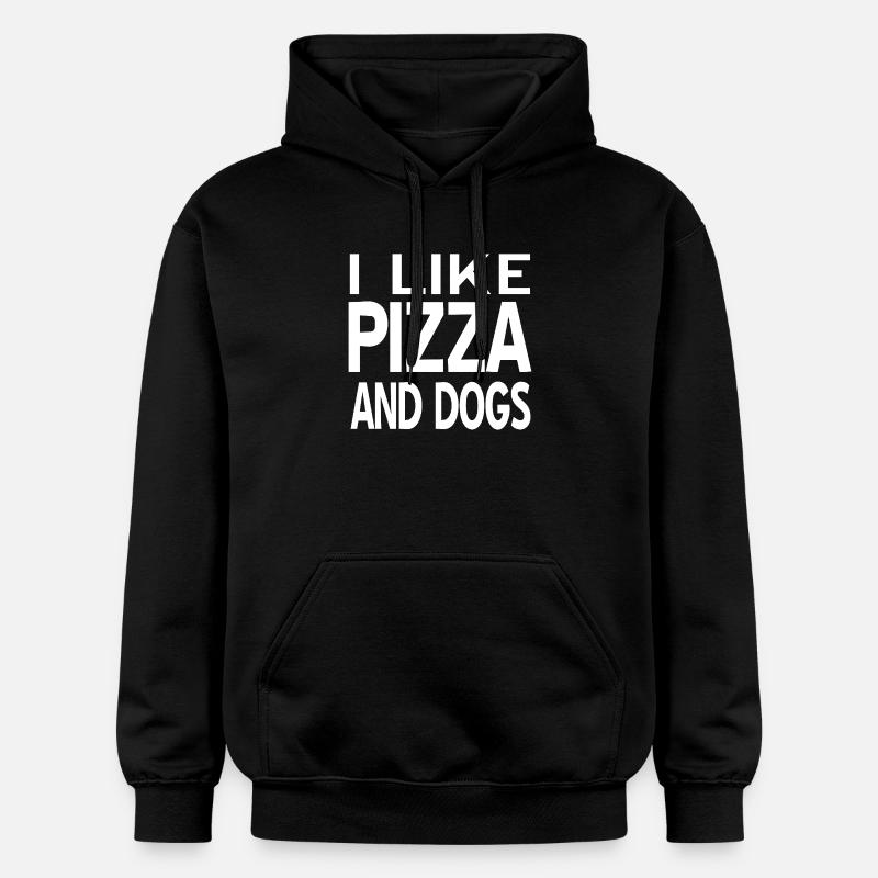 canine - Sweat à capuche Softstyle® Gildan Unisexe - noir