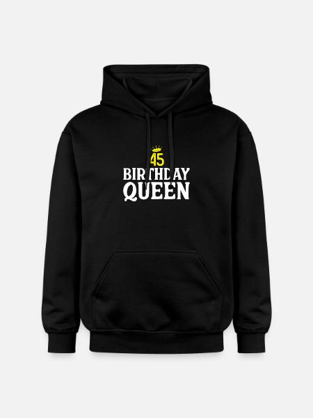 45 anniversaire Cadeaux - Sweat à capuche Softstyle® Gildan Unisexe - noir