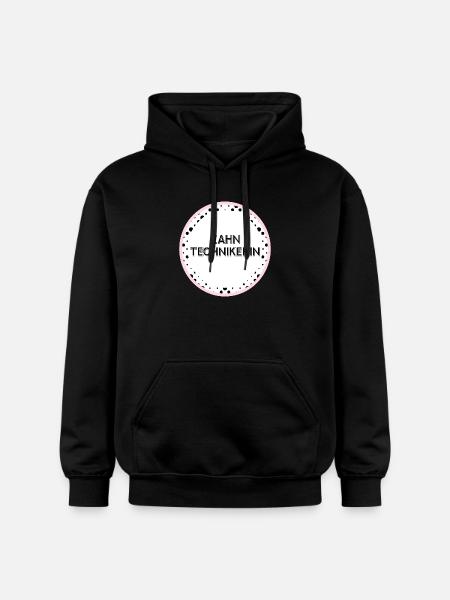 Gesellin Zahntechnikerin - Gildan Unisex Softstyle® Midweight Hoodie - Schwarz