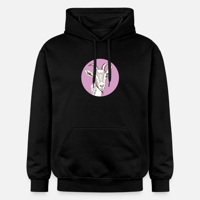 Chèvre - Sweat à capuche Softstyle® Gildan Unisexe - noir