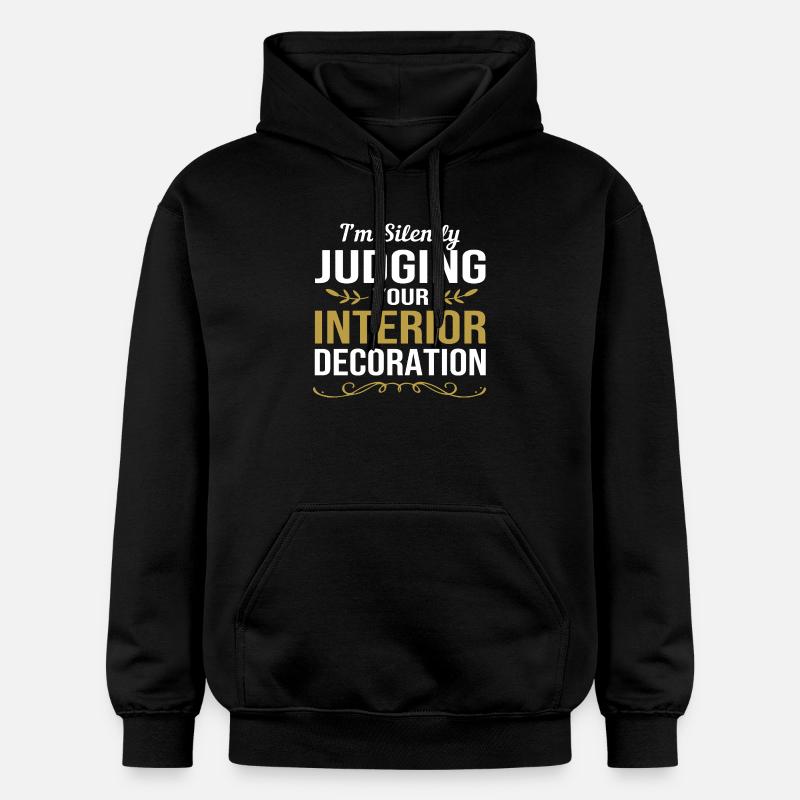 Interior Designer Architecture Architect - Gildan Unisex Softstyle® Midweight Hoodie - black