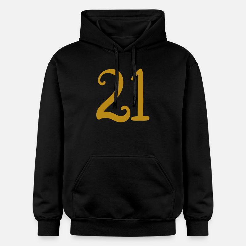 21 - Sweat à capuche Softstyle® Gildan Unisexe - noir
