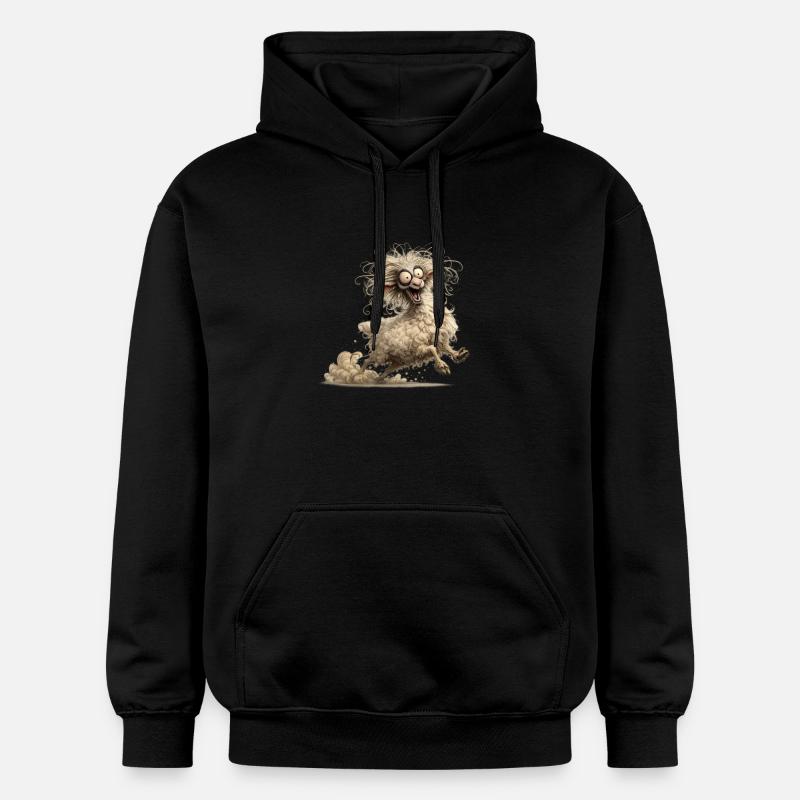 mouton fou - Sweat à capuche Softstyle® Gildan Unisexe - noir