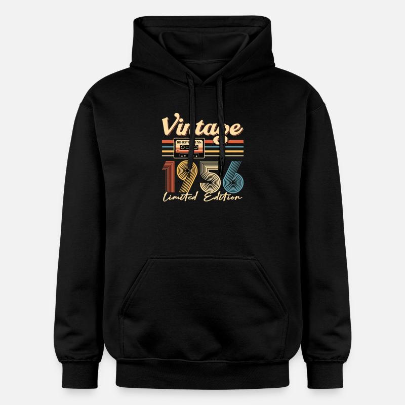 Anniversaire 70 Ans - Sweat à capuche Softstyle® Gildan Unisexe - noir