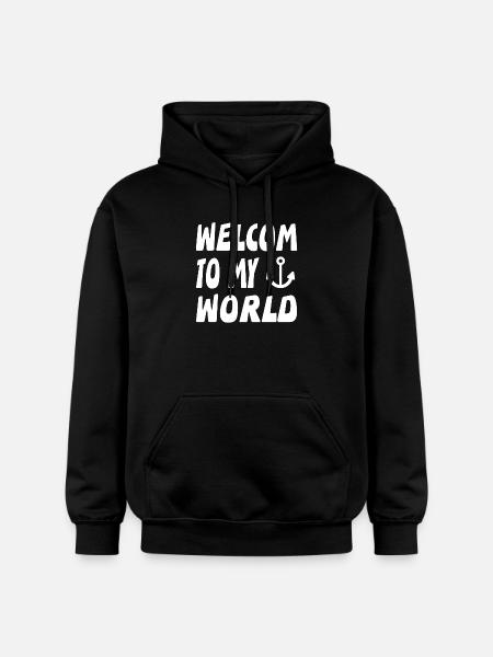 Sail - Gildan Unisex Softstyle® Midweight Hoodie - black