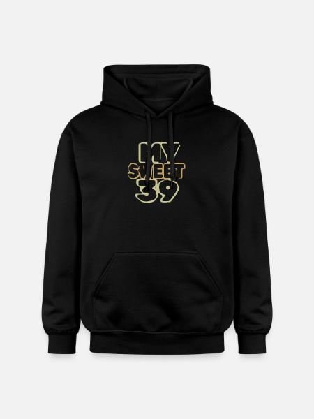 39 - Gildan Unisex Softstyle® Midweight Hoodie - black